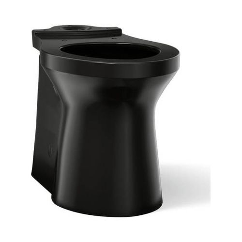 Main product image of Elongated Toilet Bowl w/ Skirted Trapway (Black/Black), K-20148-7
