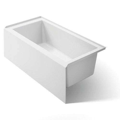 Main product image of Underscore 60" x 30" Alcove Bathtub w/ Integral Apron, Integral Flange, and Right Drain (White)