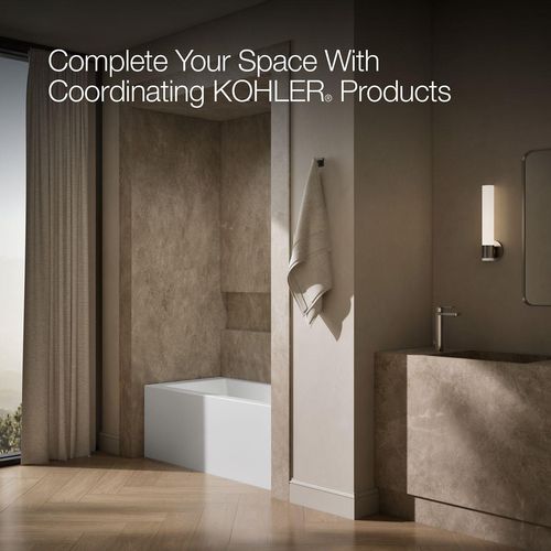 Main product image of Underscore 60" x 30" Alcove Bathtub w/ Integral Apron, Integral Flange, and Right Drain (White)