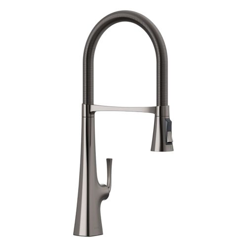 Main product image of Graze Semi-Professional Kitchen Sink Faucet w/ Three-Function Sprayhead (Vibrant Titanium), K-22060-TT