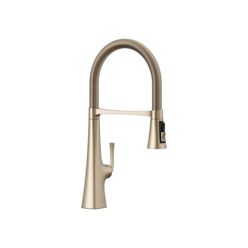 Main product image of Graze Semi-Professional Kitchen Sink Faucet w/ Three-Function Sprayhead (Vibrant Brushed Bronze), K-22061-BV