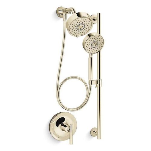 Main product image of Purist Essentials Performance Showering Kit, 1.75 GPM (Vibrant French Gold), K-22181-AF