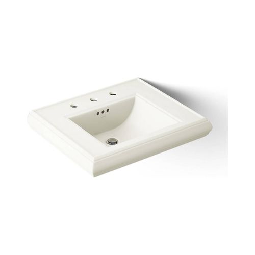 Main product image of Pedestal/Console Table Bathroom Sink Basin w/ 8" Widespread Faucet Holes (Biscuit), K-2239-8-96