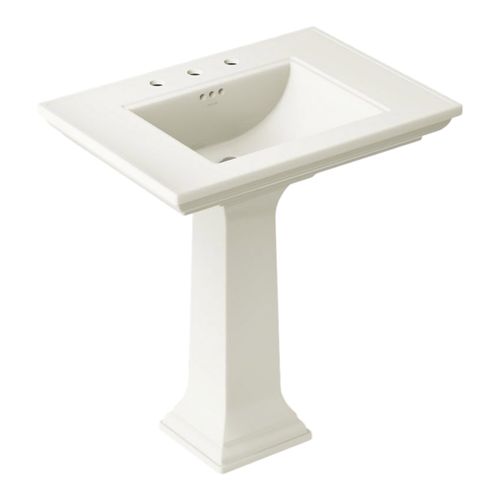 Main product image of Memoirs Stately 30-3/4" Rectangular Pedestal Bathroom Sink (Biscuit), K-2268-8-96