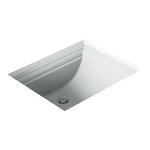 Main product image of Memoirs 20" Rectangular Undermount Bathroom Sink (Ice Grey), K-2339-95