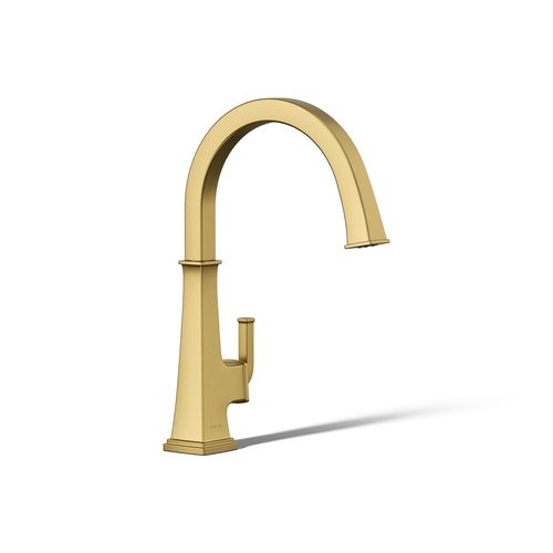 Main product image of Single-Handle Bar Sink Faucet (Vibrant Brushed Moderne Brass), K-23833-2MB