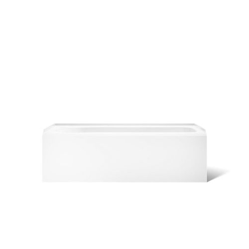 Main product image of Avec 60" x 30" Alcove Bathtub with Right Drain (White)