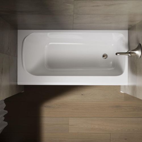 Main product image of Avec 60" x 30" Alcove Bathtub with Right Drain (White)