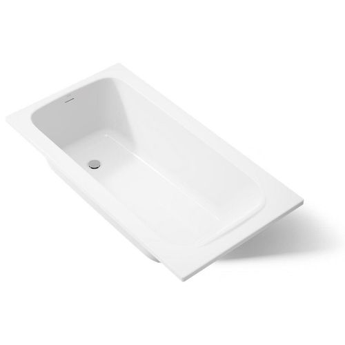Main product image of Avec 60" x 32" Drop-In Bathtub with Reversible Drain (White)