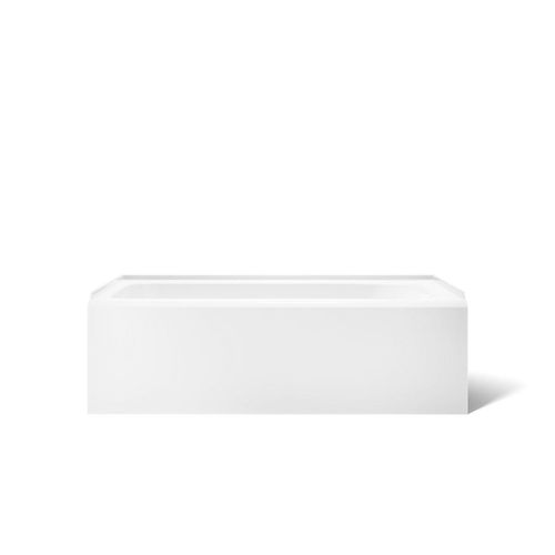Main product image of Avec 60" x 36" Alcove Bathtub with Left Drain (White)