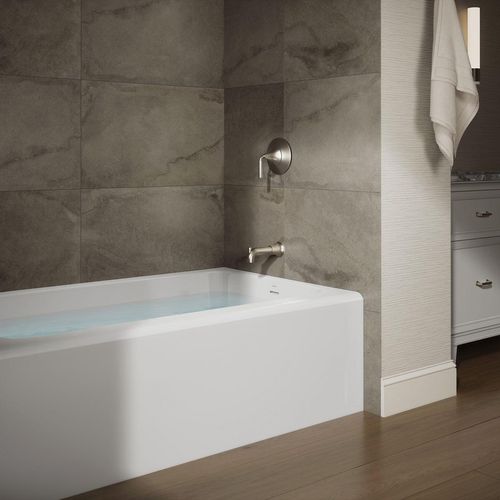 Main product image of Avec 60" x 36" Alcove Bathtub with Right Drain (White)