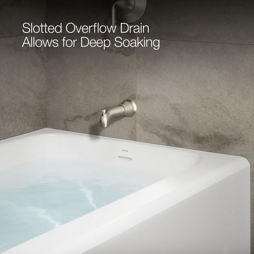 Main product image of Avec 60" x 36" Alcove Bathtub with Right Drain (White)