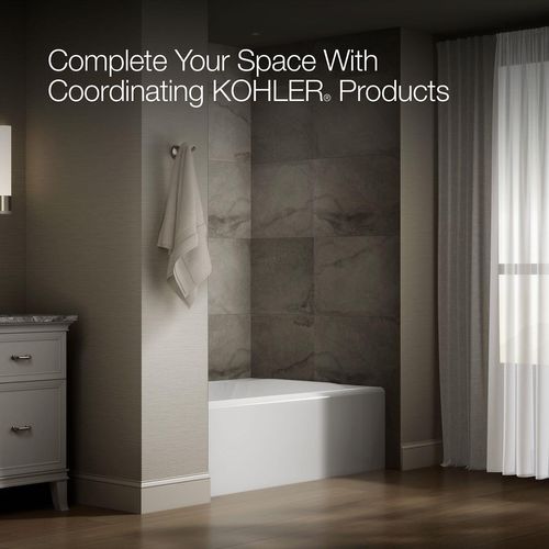 Main product image of Avec 60" x 42" Alcove Bathtub with Left Drain (White)