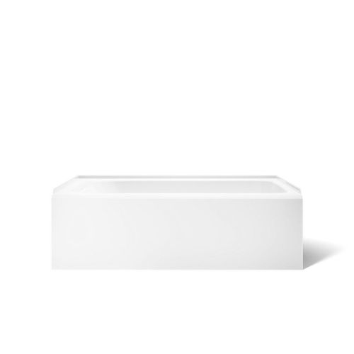 Main product image of Avec 60" x 42" Alcove Bathtub with Right Drain (White)
