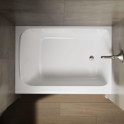 Main product image of Avec 60" x 42" Alcove Bathtub with Right Drain (White)