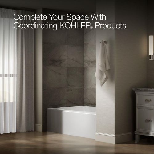 Main product image of Avec 60" x 42" Alcove Bathtub with Right Drain (White)