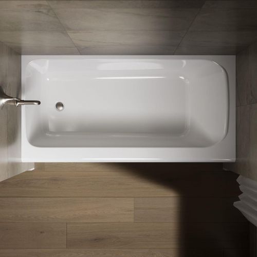 Main product image of Avec 72" x 36" Alcove Bathtub with Left Drain (White)