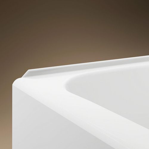 Main product image of Avec 72" x 36" Alcove Bathtub with Right Drain (White)