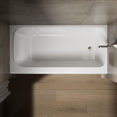 Main product image of Avec 72" x 36" Alcove Bathtub with Right Drain (White)