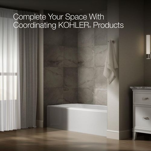 Main product image of Avec 72" x 36" Alcove Bathtub with Right Drain (White)