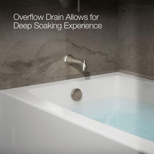 Main product image of Entity 60" x 36" Alcove Bathtub with Left Drain (White)