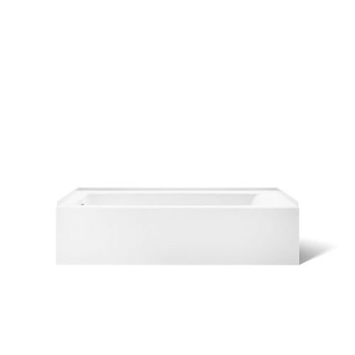 Main product image of Entity 60" x 36" Alcove Bathtub with Left Drain (White)