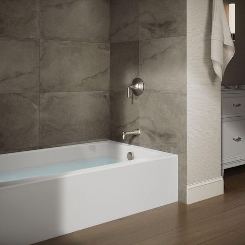 Main product image of Entity 60" x 36" Alcove Bathtub with Right Drain (White)
