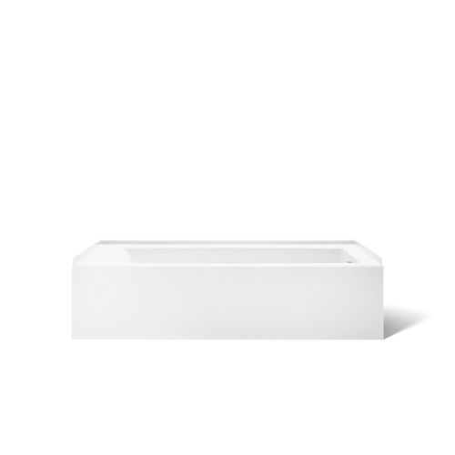 Main product image of Entity 60" x 36" Alcove Bathtub with Right Drain (White)