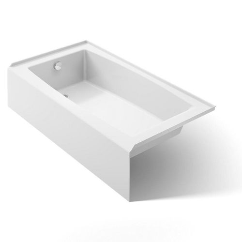 Main product image of Entity 60" x 32" Alcove Bathtub with Left Drain (White)