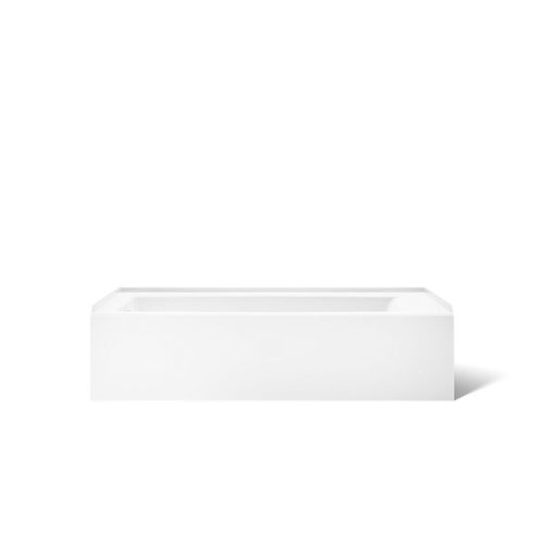 Main product image of Entity 60" x 32" Alcove Bathtub with Left Drain (White)