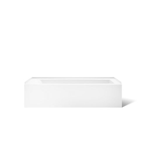 Main product image of Entity 60" x 32" Alcove Bathtub with Right Drain (White)