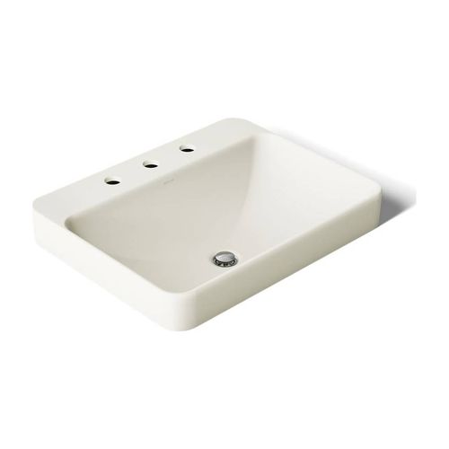 Main product image of 23" Rectangular Vessel Bathroom Sink (Biscuit), K-2660-8-96