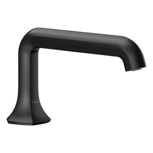 Main product image of Occasion Deck-Mount Bath Spout w/ Straight Design (Matte Black), K-27017-BL