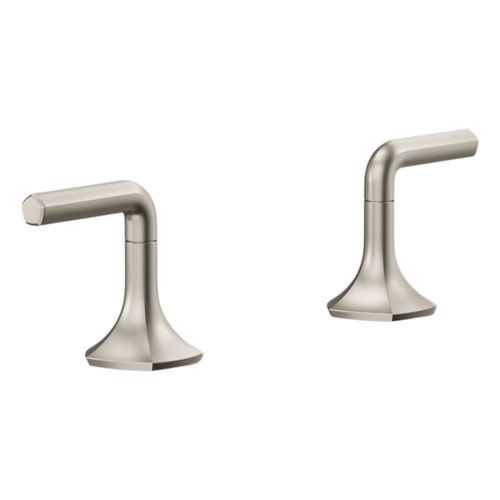 Main product image of Occasion Deck-Mount Bath Faucet Handles w/ Lever Design (Vibrant Brushed Nickel), K-27018-4-BN