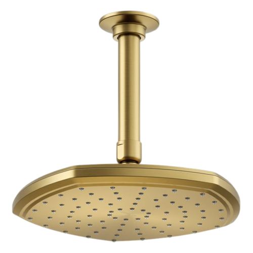 Main product image of Occasion 8" Single-Function Rainhead, 1.75 Gpm (Vibrant Brushed Moderne Brass), K-27051-G-2MB