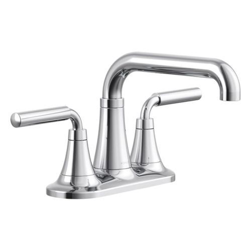 Main product image of Tone Centerset Bathroom Faucet, 1.2 Gpm (Polished Chrome), K-27414-4-CP