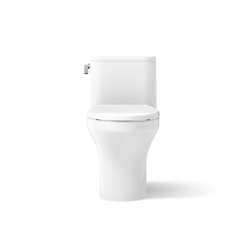 Main product image of Spacity One-Piece Compact Elongated Toilet with Skirted Trapway, 1.28 GPF (White), K-28020-0