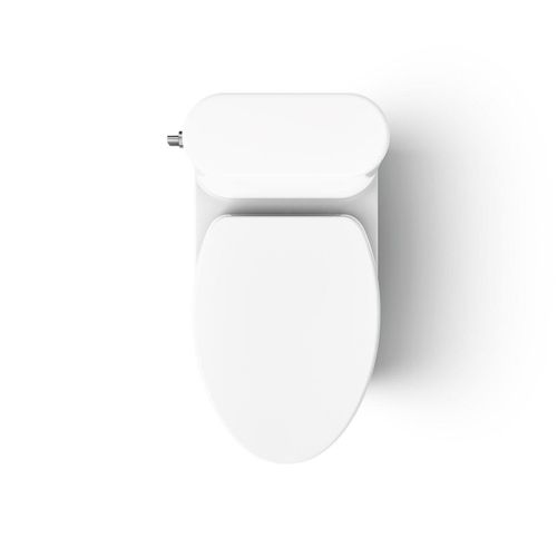 Main product image of Spacity One-Piece Compact Elongated Toilet with Skirted Trapway, 1.28 GPF (White), K-28020-0