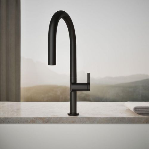 Main product image of Components Pull-Down Kitchen Sink Faucet with Two-Function Sprayhead (Matte Black), K-28268-BL