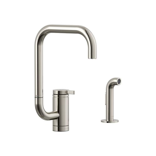 Main product image of Components Single-Handle Kitchen Sink Faucet w/ Two-Function Extended-Reach Spout And Side Sprayer (Vibrant Polished Nickel), K-28274-SN
