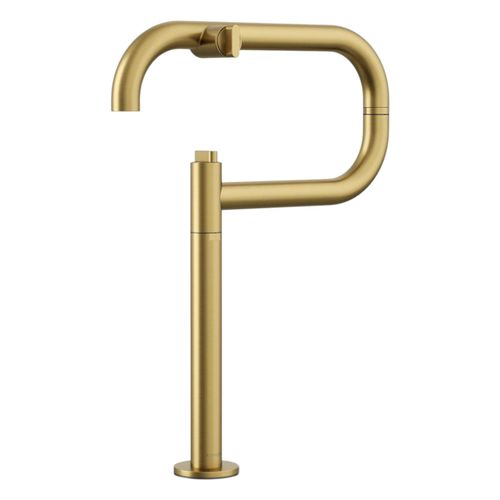 Main product image of Components Deck-Mount Pot Filler (Vibrant Brushed Moderne Brass), K-28275-2MB