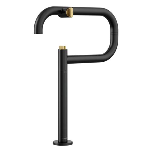 Main product image of Components Deck-Mount Pot Filler (Matte Black w/ Brushed Moderne Brass), K-28275-BMB
