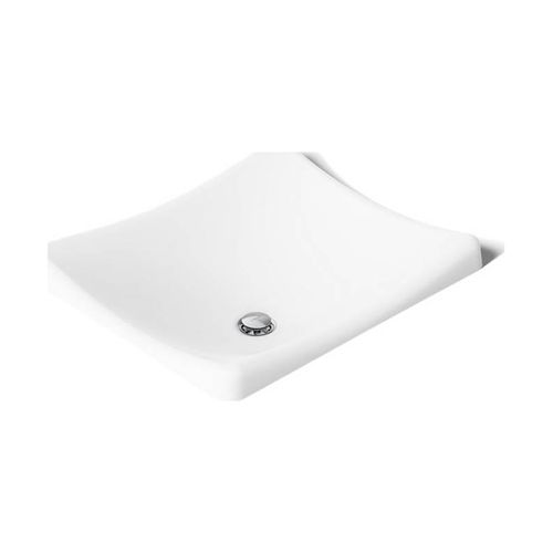 Main product image of 18-1/4" Rectangular Vessel Bathroom Sink, No Overflow (White), K-2833-0