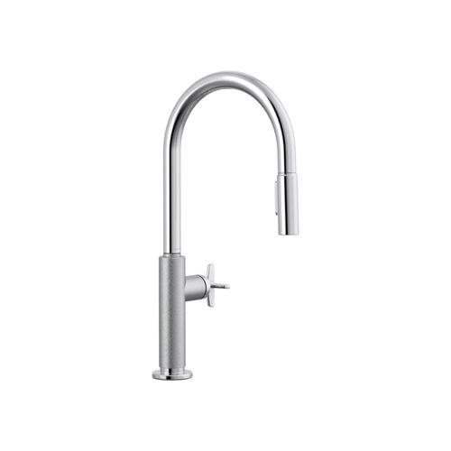 Main product image of Billet Touchless Pull-Down Kitchen Sink Faucet w/ Two-Function Sprayhead (Polished Chrome), K-28670-3RT2-CP