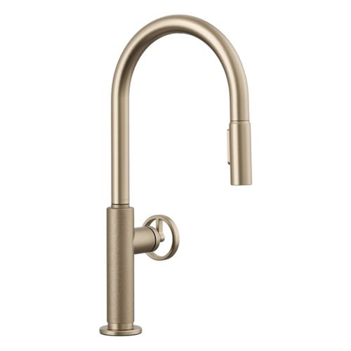 Main product image of Billet Touchless Pull-Down Kitchen Sink Faucet w/ Two-Function Sprayhead (Vibrant Brushed Bronze), K-28670-9RT2-BV