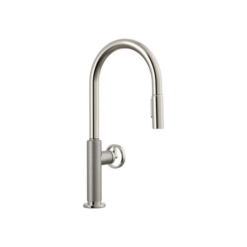 Main product image of Billet Touchless Pull-Down Kitchen Sink Faucet w/ Two-Function Sprayhead (Vibrant Polished Nickel), K-28670-9RT2-SN