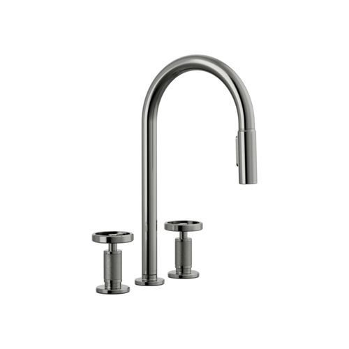 Main product image of Billet Pull-Down Kitchen Sink Faucet w/ Two-Function Sprayhead (Vibrant Titanium), K-28671-9-TT