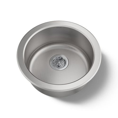 Main product image of 18-1/2" Top-/Undermount Single-Bowl Bar Sink (Stainless Steel), K-3341-NA