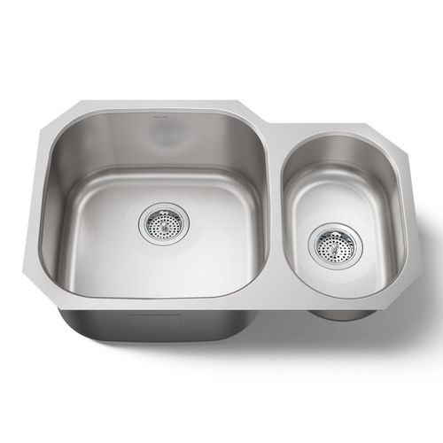 Main product image of 30-3/4" Undermount Double-Bowl Kitchen Sink (Stainless Steel), K-3355-NA