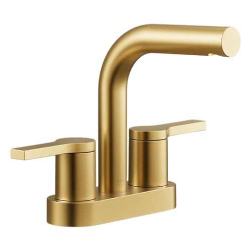 Main product image of Elate Centerset Bathroom Faucet, 1.2 Gpm (Vibrant Brushed Moderne Brass), K-33591-4-2MB